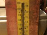 Royal Crown Cola 1950s Metal Thermometer Sign