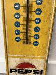 Vintage Pepsi-Cola Light Refreshment Thermometer Sign