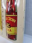 Original RC Cola Embossed Metal Bottle Thermometer