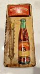 1940s Royal Crown Cola Metal Thermometer