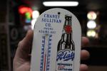1940s Blatz Beer Milwaukee Metal Thermometer Sign
