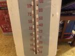 Royal Crown Cola Thermometer Metal Sign 1950s
