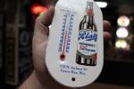 1940s Blatz Beer Milwaukee Metal Thermometer Sign