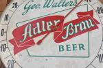 Geo. Walters Adler Brau Beer Advertising Thermometer