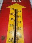 Vintage Royal Crown Cola Thermometer Sign