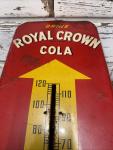 Vintage Royal Crown Cola Thermometer Sign