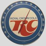 Vintage Royal Crown Cola 12" Round Thermometer