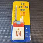 L & M Cigarettes Vintage Advertising Thermometer 13