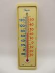 Vintage 7.5" Taylor Indoor/Outdoor Advertising Thermometer