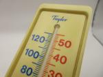 Vintage 7.5" Taylor Indoor/Outdoor Advertising Thermometer