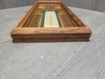 1980s Remington Arms Oak Framed Thermometer