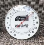 Vintage Standard Quality Feeds Farm Thermometer 10