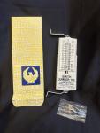 Smith Lumber Co Vintage Advertising Thermometer with Box