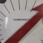 Ohio Thermometer Co. Jumbo Dial Vintage 12”