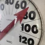 Ohio Thermometer Co. Jumbo Dial Vintage 12”