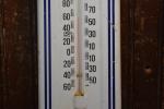 Superior Creamery Vintage Metal Thermometer Sign