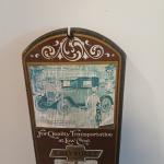 Vintage Chevy 23” Garage Thermometer