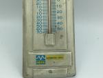 MOOG Burlington Auto Supply Vintage Metal Thermometer