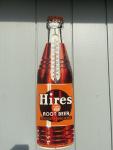 Vintage Hires Root Beer Die Cut Thermometer Sign