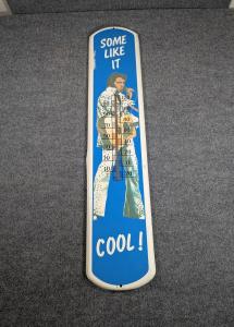 Elvis Presley Vintage 40" Tall Thermometer Sign