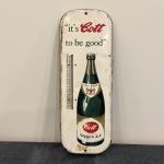 Cott Ginger Ale Vintage Thermometer Sign 16x6”
