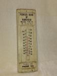 Rare Vintage Peoples Bank Wall Thermometer, 1907