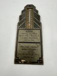 1930s Tydol Veedol Vintage Advertising Thermometer