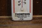 Thompson Tomahawk Hybrid Vintage Metal Thermometer Sign