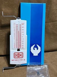 Vintage Drydene Auto Parts Thermometer from Taneytown