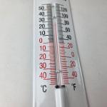 Mobilgas Porcelain Thermometer Advertising Sign
