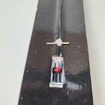 Mobilgas Porcelain Thermometer Advertising Sign