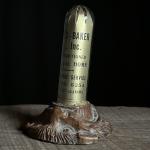 Antique Funeral Home Beast Face Thermometer