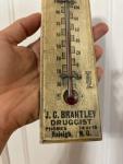 J.C. Brantley General Store Thermometer - Raleigh NC