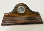 Vintage Wooden Desk Thermometer 8x3x2.5”