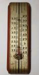 1930s Art Deco Vintage Advertising Thermometer Ohio