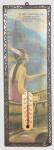 Vintage Indian Maiden Advertising Thermometer