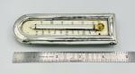 1914 Sterling Silver Desk Thermometer by Levi & Salaman