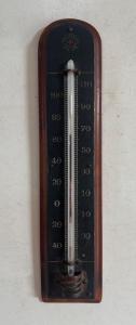 R. Hoehn Co. Wood Advertising Thermometer