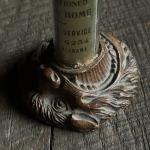 Antique Funeral Home Beast Face Thermometer