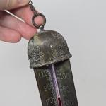 Taylor Bros. 1887 Brass Chandelier Thermometer