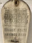 Krause State Savings Bank Wall Thermometer