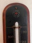 R. Hoehn Co. Wood Advertising Thermometer