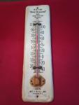 Lexington NC Rest Assured Antique Thermometer Sign