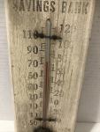 Krause State Savings Bank Wall Thermometer