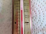 A. J. Dodge Peterborough Antique Thermometer