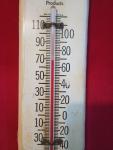 Lexington NC Rest Assured Antique Thermometer Sign