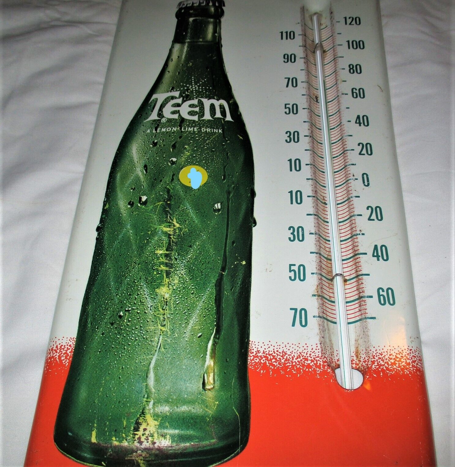 USA Teem Soda Country Store Thermometer