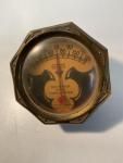 Rochester Brass Faced Room Thermometer, 1930s-40s