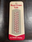 Royal Crown Cola Vintage Metal Wall Thermometer