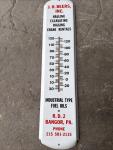 Vintage J.H. Beers Outdoor Thermometer